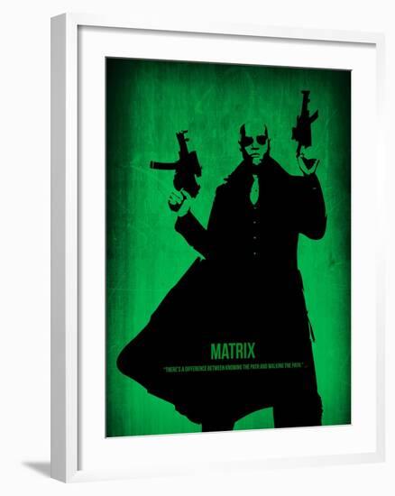 The Matrix Morpheus-NaxArt-Framed Art Print