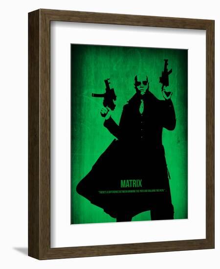 The Matrix Morpheus-NaxArt-Framed Art Print