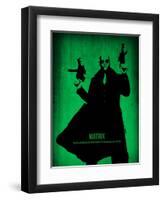 The Matrix Morpheus-NaxArt-Framed Art Print