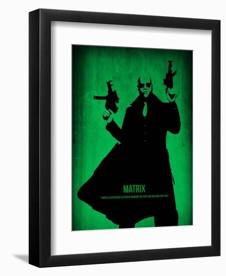 The Matrix Morpheus-NaxArt-Framed Art Print