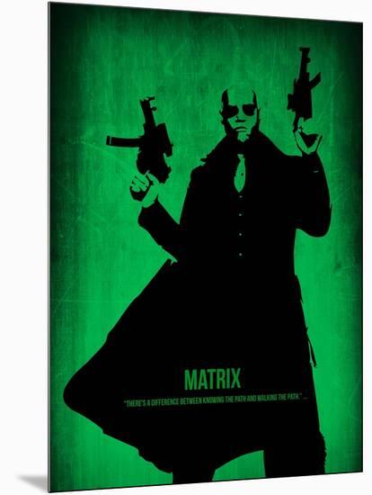 The Matrix Morpheus-NaxArt-Mounted Art Print
