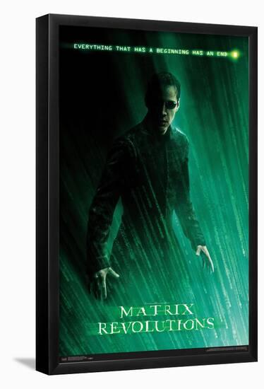 The Matrix Revolutions - One Sheet-Trends International-Framed Poster
