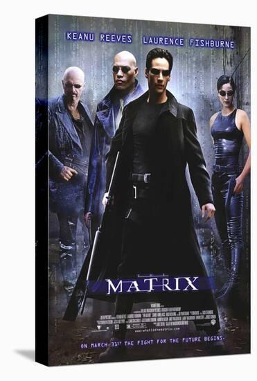 The Matrix-null-Stretched Canvas