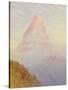 The Matterhorn, 1870-William Gersham Collingwood-Stretched Canvas