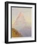 The Matterhorn, 1870-William Gersham Collingwood-Framed Giclee Print