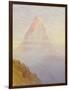 The Matterhorn, 1870-William Gersham Collingwood-Framed Giclee Print