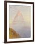 The Matterhorn, 1870-William Gersham Collingwood-Framed Giclee Print