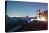 The Matterhorn, 4478M, and Gornergrat Observatory-Christian Kober-Stretched Canvas