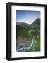 The Matterhorn, 4478M, and Zermatt, Valais, Swiss Alps, Switzerland, Europe-Christian Kober-Framed Photographic Print