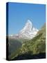 The Matterhorn, 4478M, Zermatt, Valais, Swiss Alps, Switzerland, Europe-Christian Kober-Stretched Canvas
