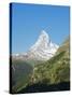 The Matterhorn, 4478M, Zermatt, Valais, Swiss Alps, Switzerland, Europe-Christian Kober-Stretched Canvas