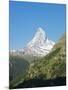 The Matterhorn, 4478M, Zermatt, Valais, Swiss Alps, Switzerland, Europe-Christian Kober-Mounted Photographic Print