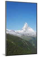 The Matterhorn, 4478M, Zermatt, Valais, Swiss Alps, Switzerland, Europe-Christian Kober-Mounted Photographic Print