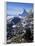 The Matterhorn, and Zermatt Below, Valais, Switzerland-Hans Peter Merten-Framed Photographic Print