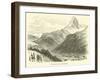 The Matterhorn and Zermatt-null-Framed Giclee Print