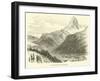 The Matterhorn and Zermatt-null-Framed Giclee Print