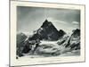 The Matterhorn from the Col D'Herens, Switzerland, C1900-J Brunner-Mounted Giclee Print