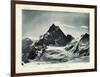 The Matterhorn from the Col D'Herens, Switzerland, C1900-J Brunner-Framed Giclee Print