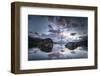 The Matterhorn Is Reflected in the Stellisee at Sundown, Switzerland, Valais-Marco Isler-Framed Photographic Print