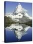 The Matterhorn Mountain, Valais (Wallis), Swiss Alps, Switzerland, Europe-Charles Bowman-Stretched Canvas