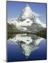 The Matterhorn Mountain, Valais (Wallis), Swiss Alps, Switzerland, Europe-Charles Bowman-Mounted Photographic Print