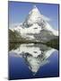 The Matterhorn Mountain, Valais (Wallis), Swiss Alps, Switzerland, Europe-Charles Bowman-Mounted Photographic Print