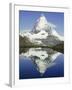 The Matterhorn Mountain, Valais (Wallis), Swiss Alps, Switzerland, Europe-Charles Bowman-Framed Photographic Print