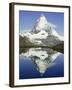 The Matterhorn Mountain, Valais (Wallis), Swiss Alps, Switzerland, Europe-Charles Bowman-Framed Photographic Print