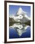 The Matterhorn Mountain, Valais (Wallis), Swiss Alps, Switzerland, Europe-Charles Bowman-Framed Photographic Print