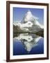 The Matterhorn Mountain, Valais (Wallis), Swiss Alps, Switzerland, Europe-Charles Bowman-Framed Photographic Print