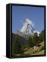 The Matterhorn Near Zermatt, Valais, Swiss Alps, Switzerland, Europe-Hans Peter Merten-Framed Stretched Canvas