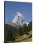 The Matterhorn Near Zermatt, Valais, Swiss Alps, Switzerland, Europe-Hans Peter Merten-Stretched Canvas