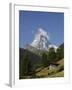 The Matterhorn Near Zermatt, Valais, Swiss Alps, Switzerland, Europe-Hans Peter Merten-Framed Photographic Print