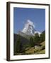 The Matterhorn Near Zermatt, Valais, Swiss Alps, Switzerland, Europe-Hans Peter Merten-Framed Photographic Print