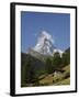 The Matterhorn Near Zermatt, Valais, Swiss Alps, Switzerland, Europe-Hans Peter Merten-Framed Photographic Print