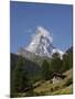 The Matterhorn Near Zermatt, Valais, Swiss Alps, Switzerland, Europe-Hans Peter Merten-Mounted Photographic Print