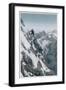 The Matterhorn on the Matterhorn-J. Rummelspacher-Framed Art Print