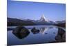 The Matterhorn Reflected in Stellisee at Sunrise-Roberto Moiola-Mounted Photographic Print