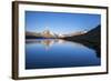 The Matterhorn Reflected in Stellisee at Sunrise-Roberto Moiola-Framed Photographic Print