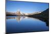 The Matterhorn Reflected in Stellisee at Sunrise-Roberto Moiola-Mounted Photographic Print