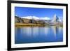 The Matterhorn Reflected in Stellisee-Roberto Moiola-Framed Photographic Print