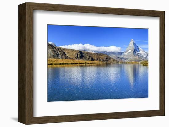 The Matterhorn Reflected in Stellisee-Roberto Moiola-Framed Photographic Print