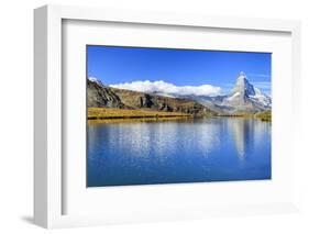 The Matterhorn Reflected in Stellisee-Roberto Moiola-Framed Photographic Print