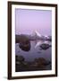 The Matterhorn Reflected in the Stellisee at Dusk-Roberto Moiola-Framed Photographic Print