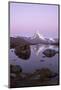 The Matterhorn Reflected in the Stellisee at Dusk-Roberto Moiola-Mounted Photographic Print