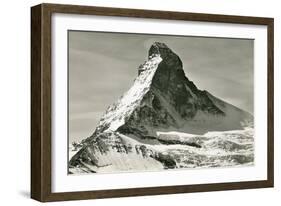 The Matterhorn, Swiss Alps-null-Framed Art Print