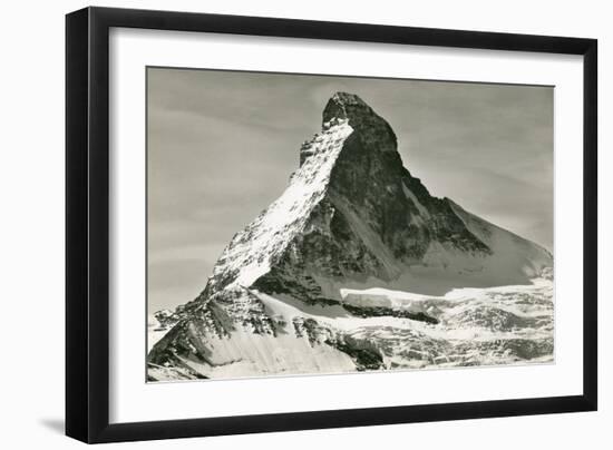 The Matterhorn, Swiss Alps-null-Framed Art Print