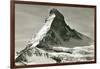 The Matterhorn, Swiss Alps-null-Framed Art Print