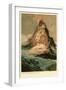 The Matterhorn, Swiss Alps-null-Framed Art Print