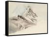 The Matterhorn, Switzerland, from the Northeast, 1849-John Ruskin-Framed Stretched Canvas